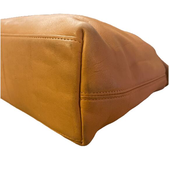 Vintage Coach Legacy Hobo Camel Brown Shoulder Bag #9058 - Picture 13 of 15